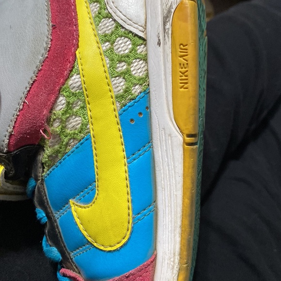 Size 8 Nike 6.0 yellow swish, blue green, red gray - Picture 6 of 6